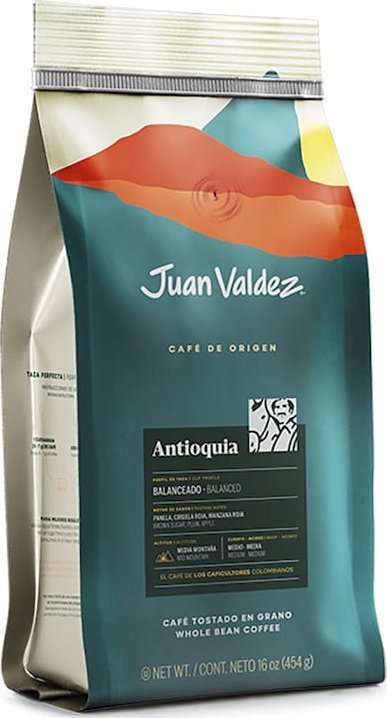 Kawa ziarnista Juan Valdez Juan Valdez Cafe de Origen Antioquia 454 g