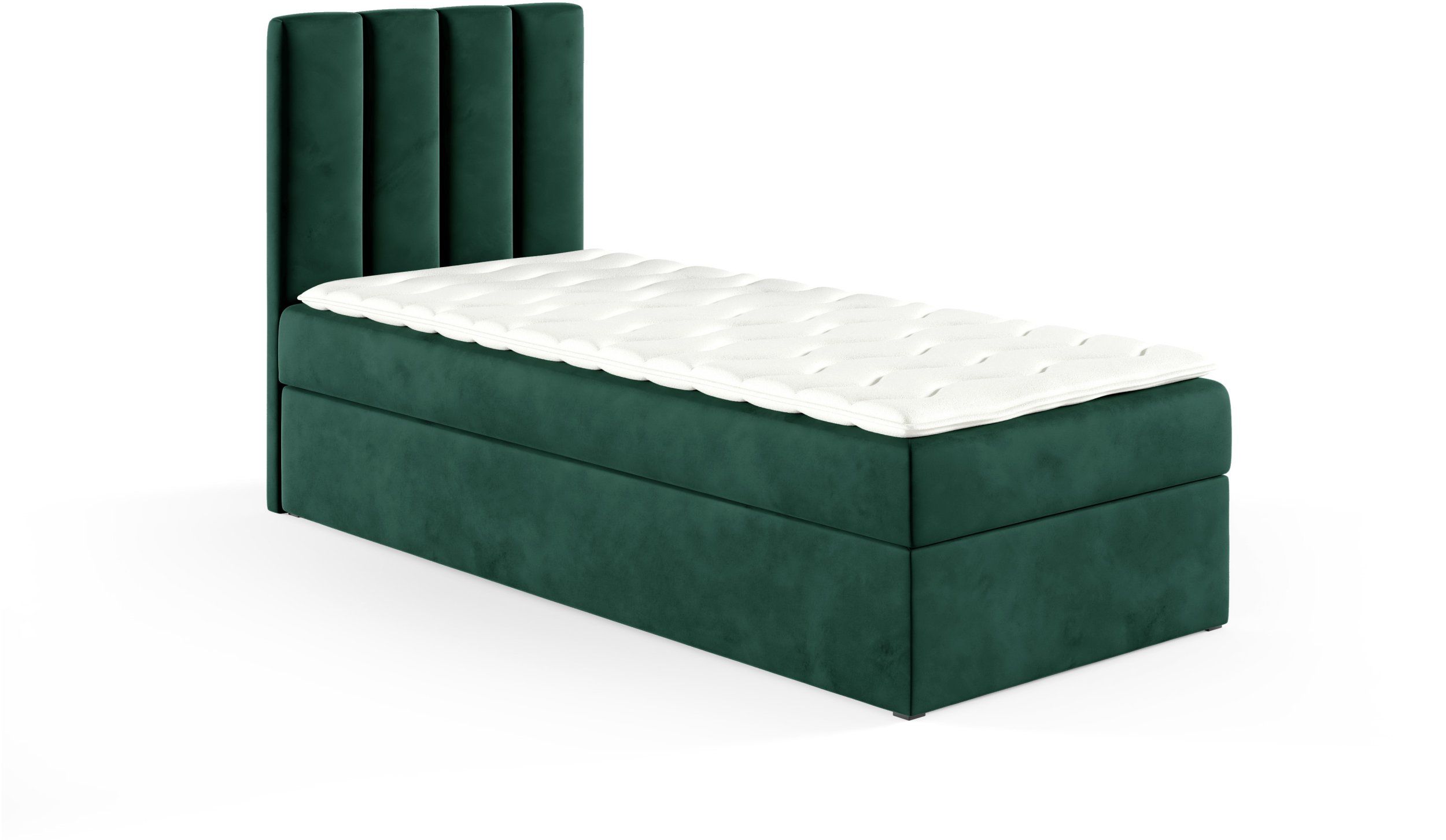 Łóżko kontynentalne Nina Box 90x200 bez nóg riviera 38