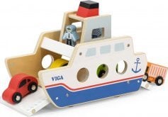 Viga Toys Viga 44684 Drewniany prom samochodowy
