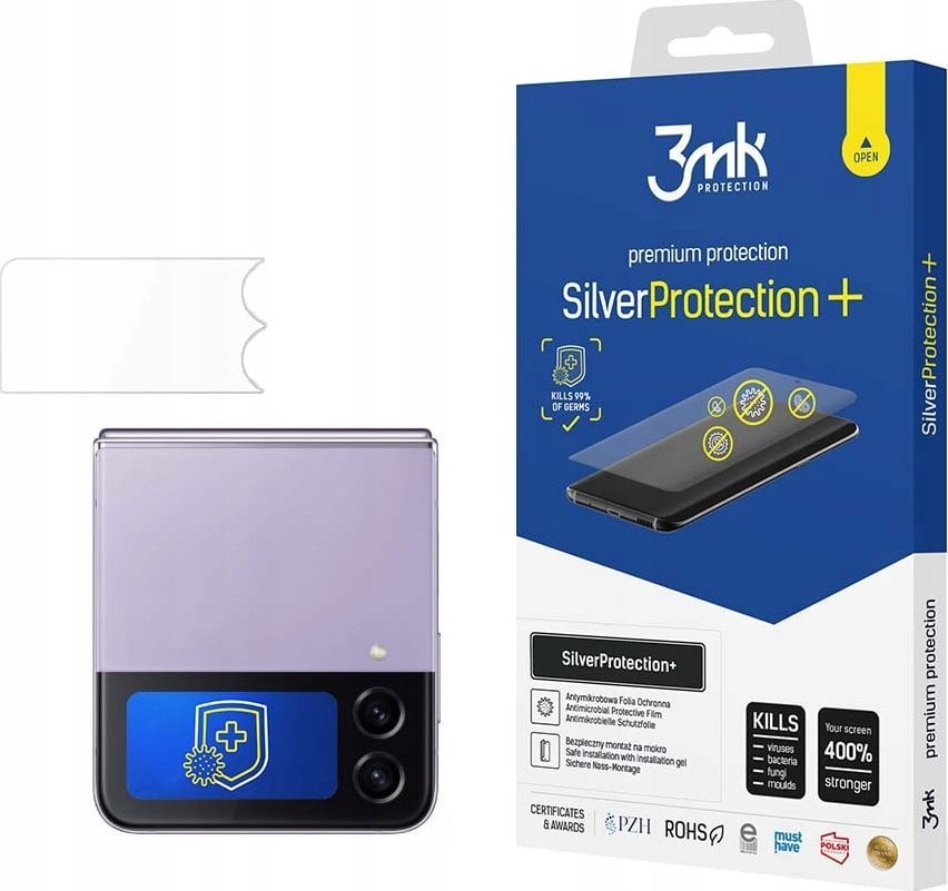 3MK 3mk SilverProtection+ do Samsung Galaxy Z Flip 5 (Front)