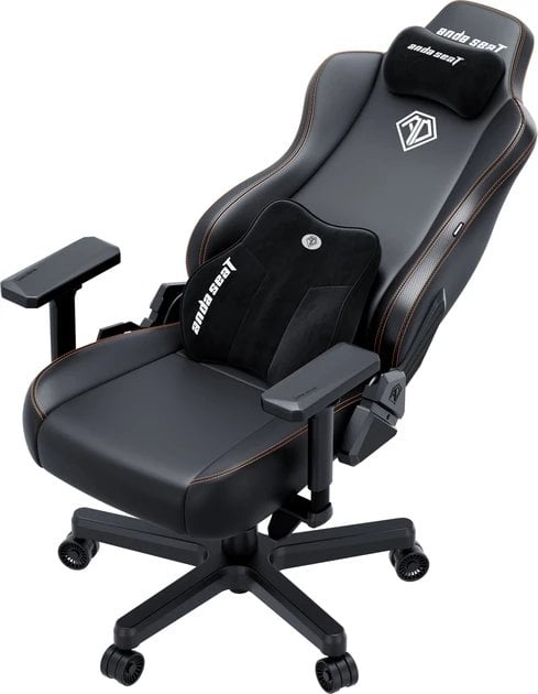 Fotel gamingowy skórzany Anda Seat Kaiser 3E XL Black PVC