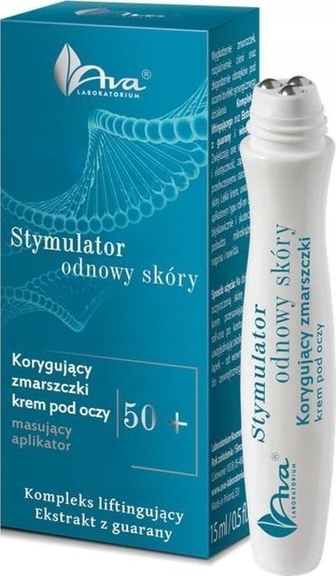 Alkotest AVA LABORATORIUM_Stymulator odnowy skóry krem pod oczy 50+ 15ml