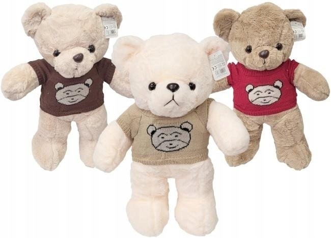 Miś w sweterku 49cm MIX