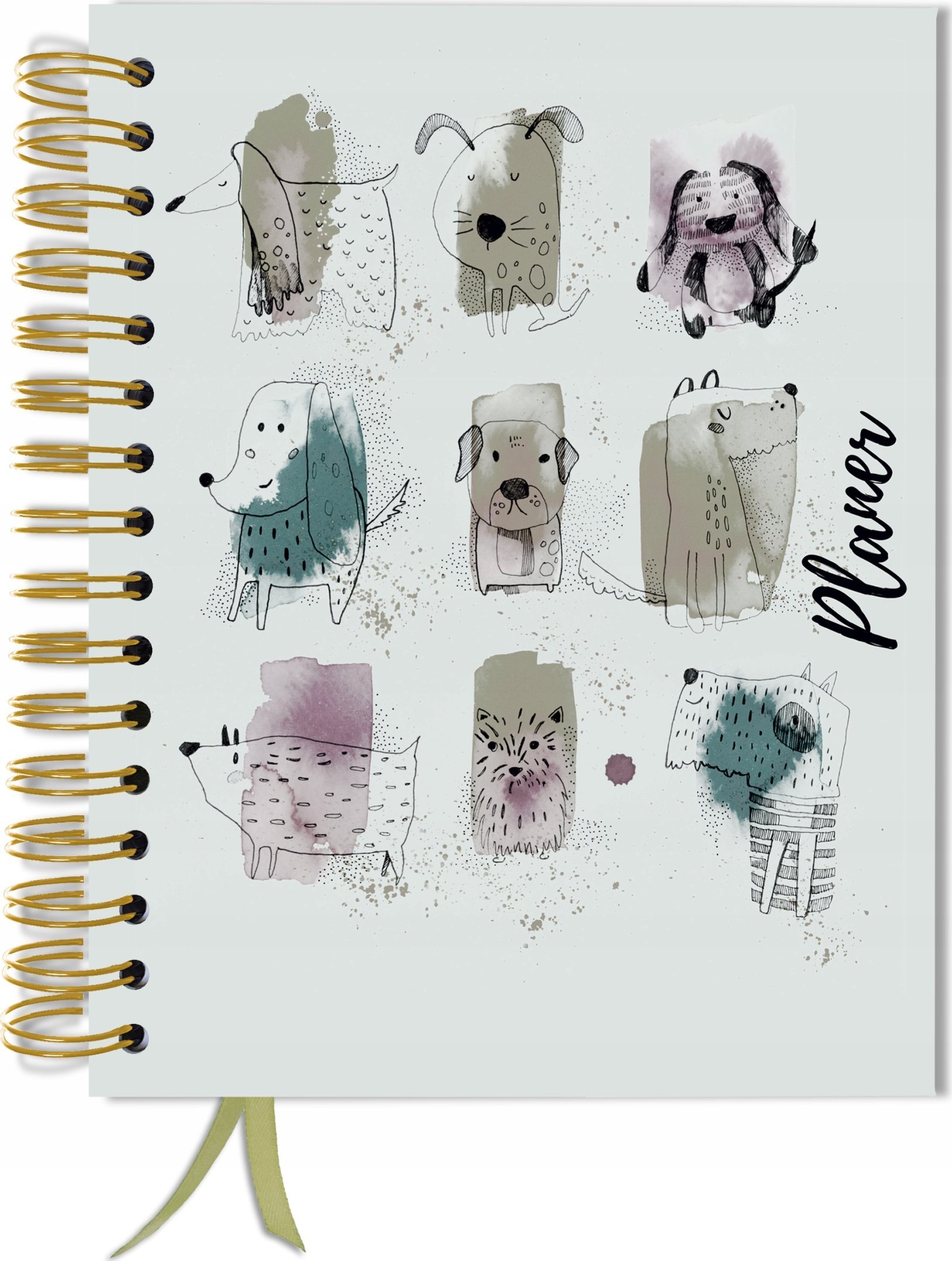 TadaPlanner Kalendarz terminarz bez dat planer książkowy A5+