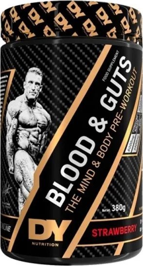 DORIAN YATES Dorian Yates - Blood and Guts, Strawberry, Proszek, 380g