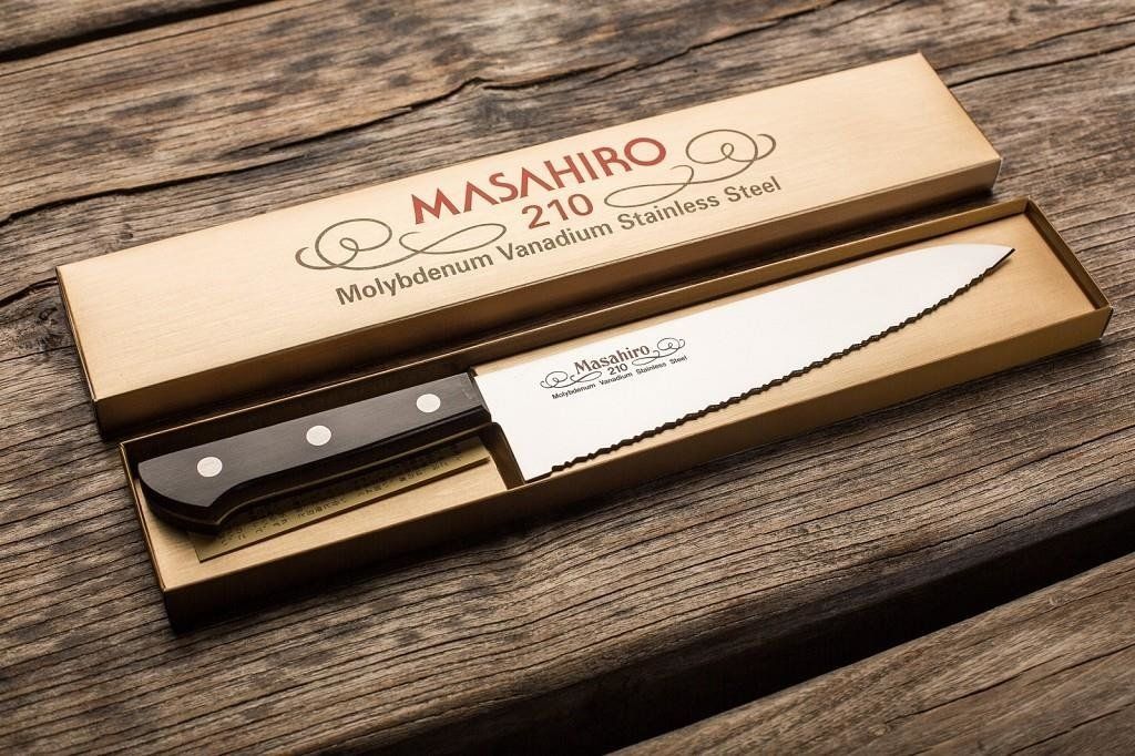 Masahiro Nóż Masahiro BWH Chef Wave Edge 210mm [14041] uniwersalny