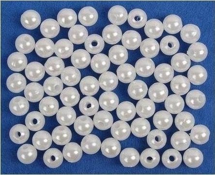 FANDY Koraliki 8mm białe