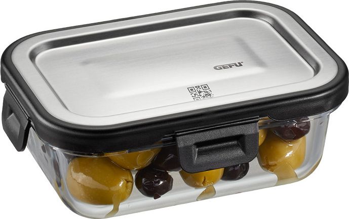 Gefu Pojemnik na żywność MILO prostokątny, 400 ml