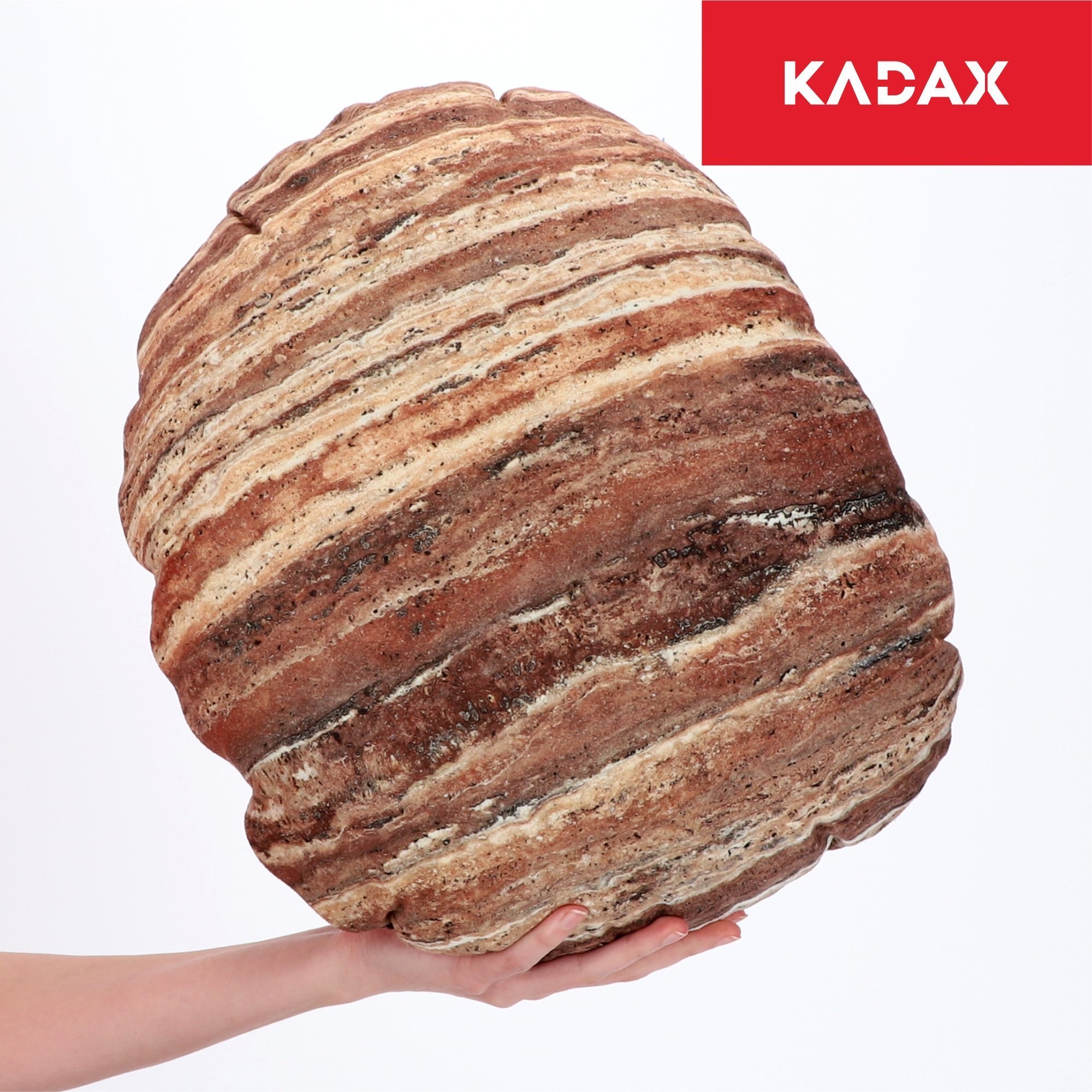 Kadax Poduszka Dekoracyjna Ozdobna Jasiek 38x30cm Miękka