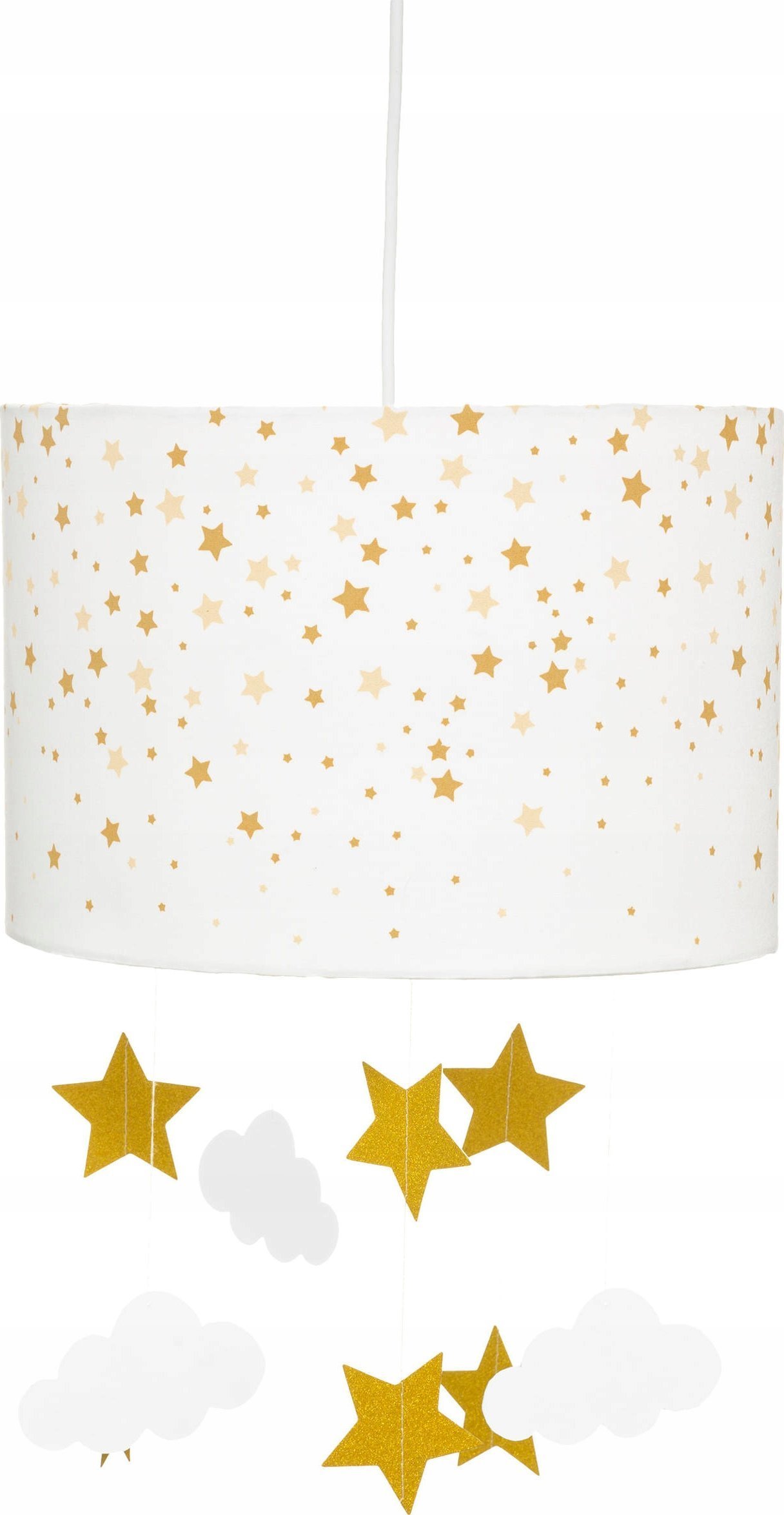 Atmosphera Lampa do pokoju dziecięcego Chmurka i gwiazdki, Ø 30 cm