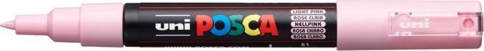 Uni MARKER PLAKATOWY UNI POSCA PC-1M JASNO-RÓŻOWY