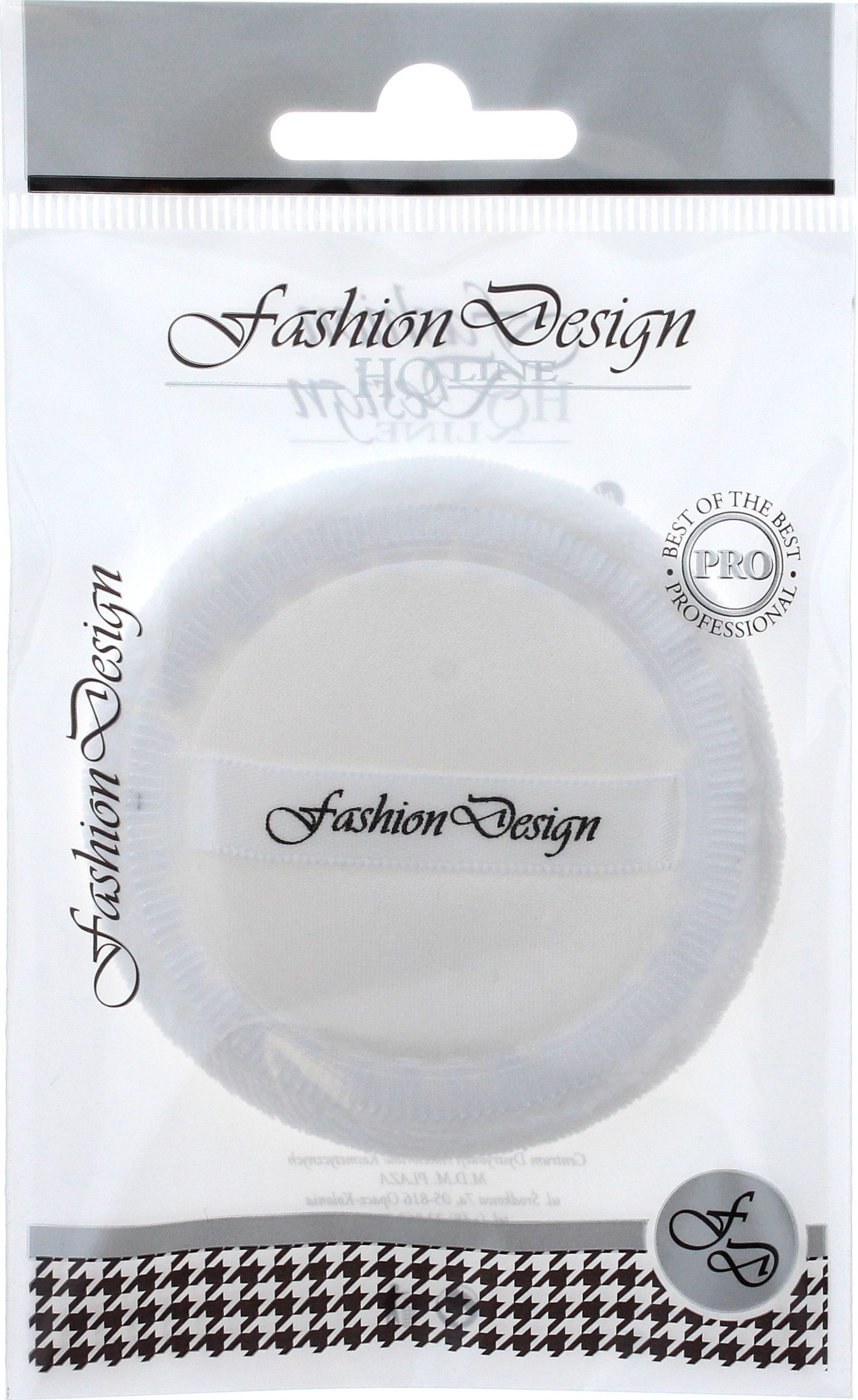 Top Choice Top Choice Fashion Design Puszek do pudru (36804) 1szt