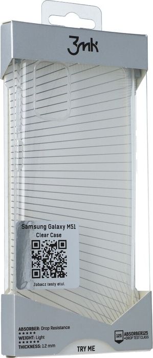 3MK Etui Clear Case do Samsung M51