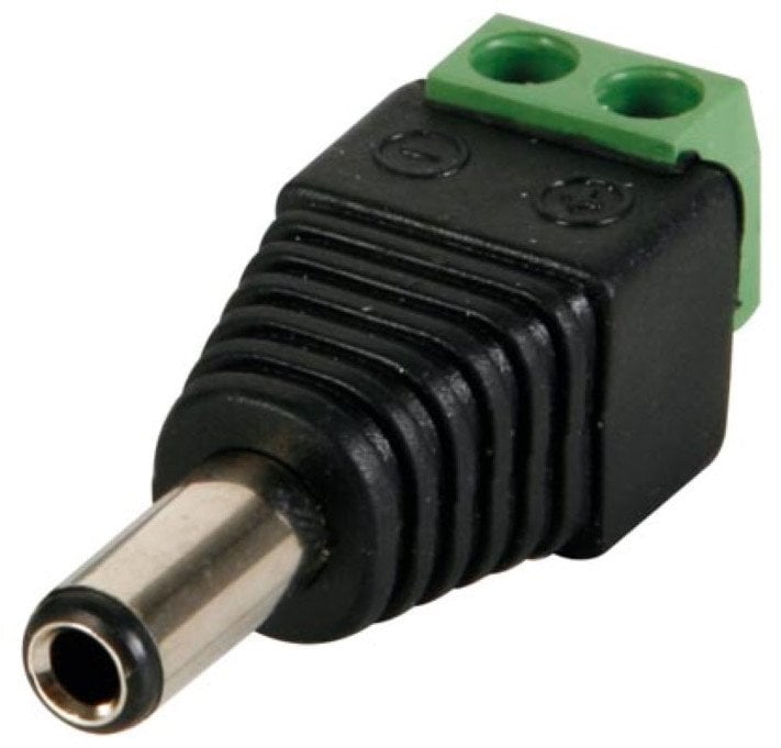 POWER PLUG DC 2.1X5.5MM STRIP CONTROL