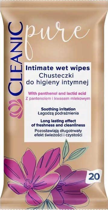 Osram CLEANIC Chusteczki do higieny intymnej PURE 20 szt