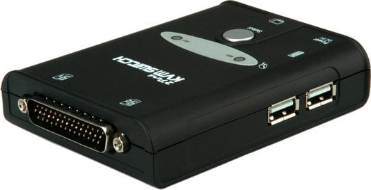 Przełącznik Value Przełącznik KVM VALUE Star, 1U - 2 komputery, HDMI, USB