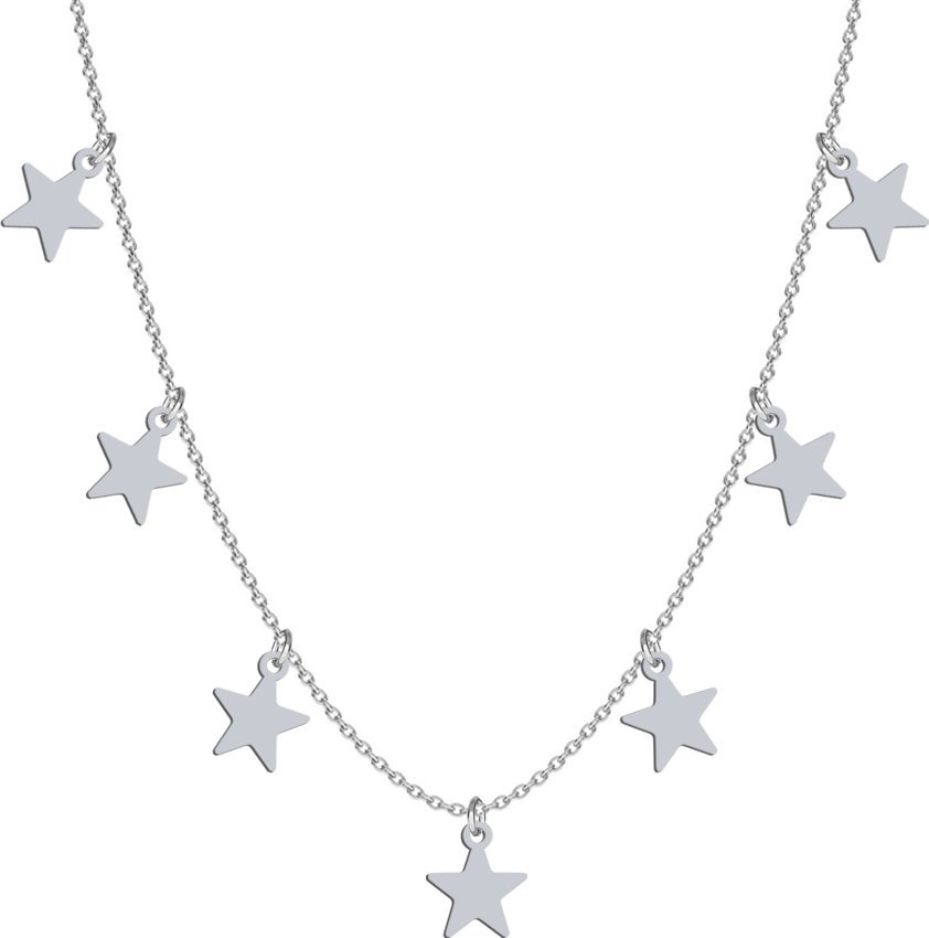 Radziszewska Jewellery Naszyjnik Srebrny z Gwiazdkami Boże Narodzenie