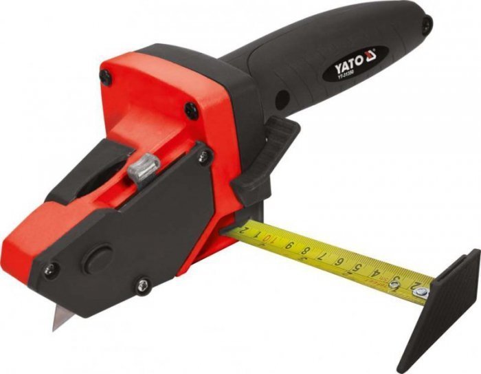 Yato NÓŻ Z MIARĄ ZWIJANĄ DO CIĘCIA PŁYT GK