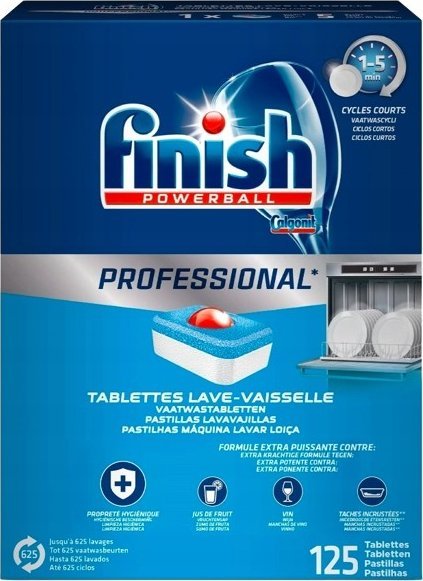 Finish Tabletki do zmywarki Professional 125 szt.