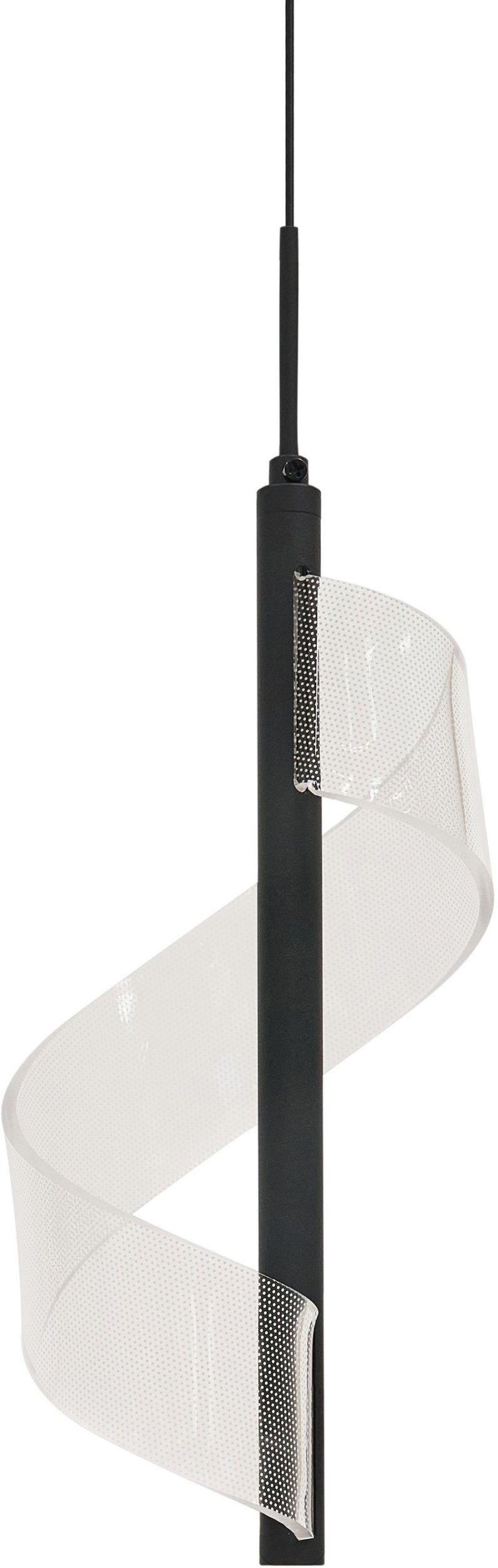 Lampa wisząca LED SARELA Metal Czarny