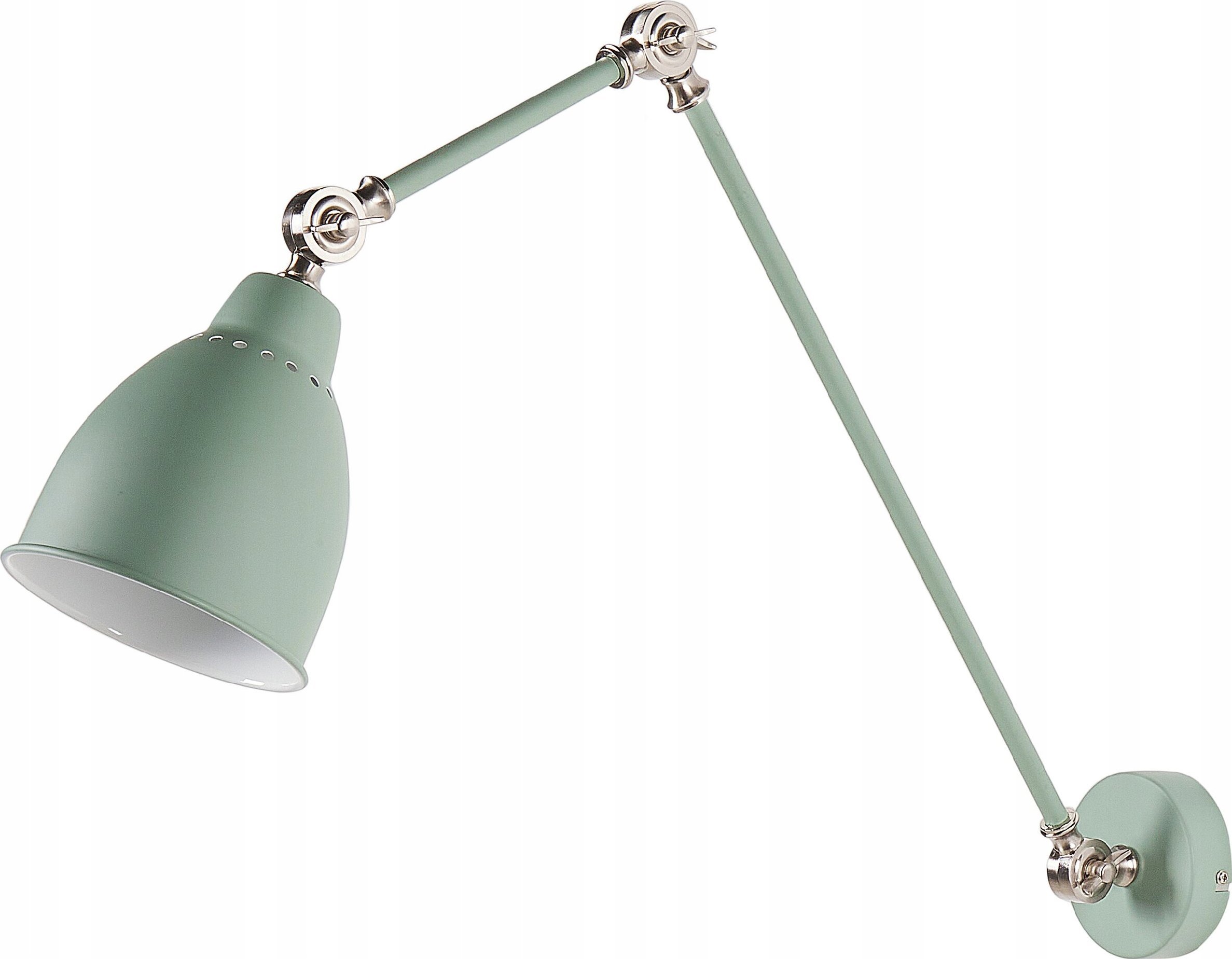 Kinkiet Beliani Lampa ścienna jasnozielona MISSISSIPPI