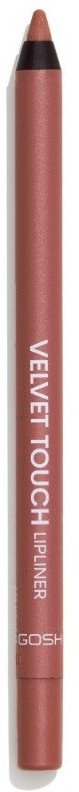 Gosh Velvet Touch Lip Liner wodoodporna konturówka do ust 014 Chocolate Kiss 1.2g