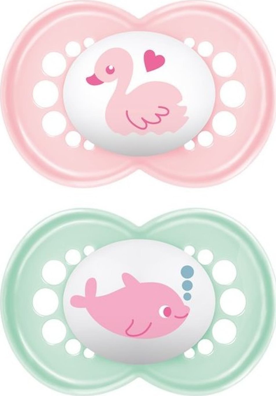 MAM Smoczek original 6+ sealf girl