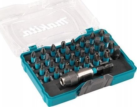Makita MAKITA SCREWDRIVER BIT SET + HOLDER 33pcs IMPACT BLACK