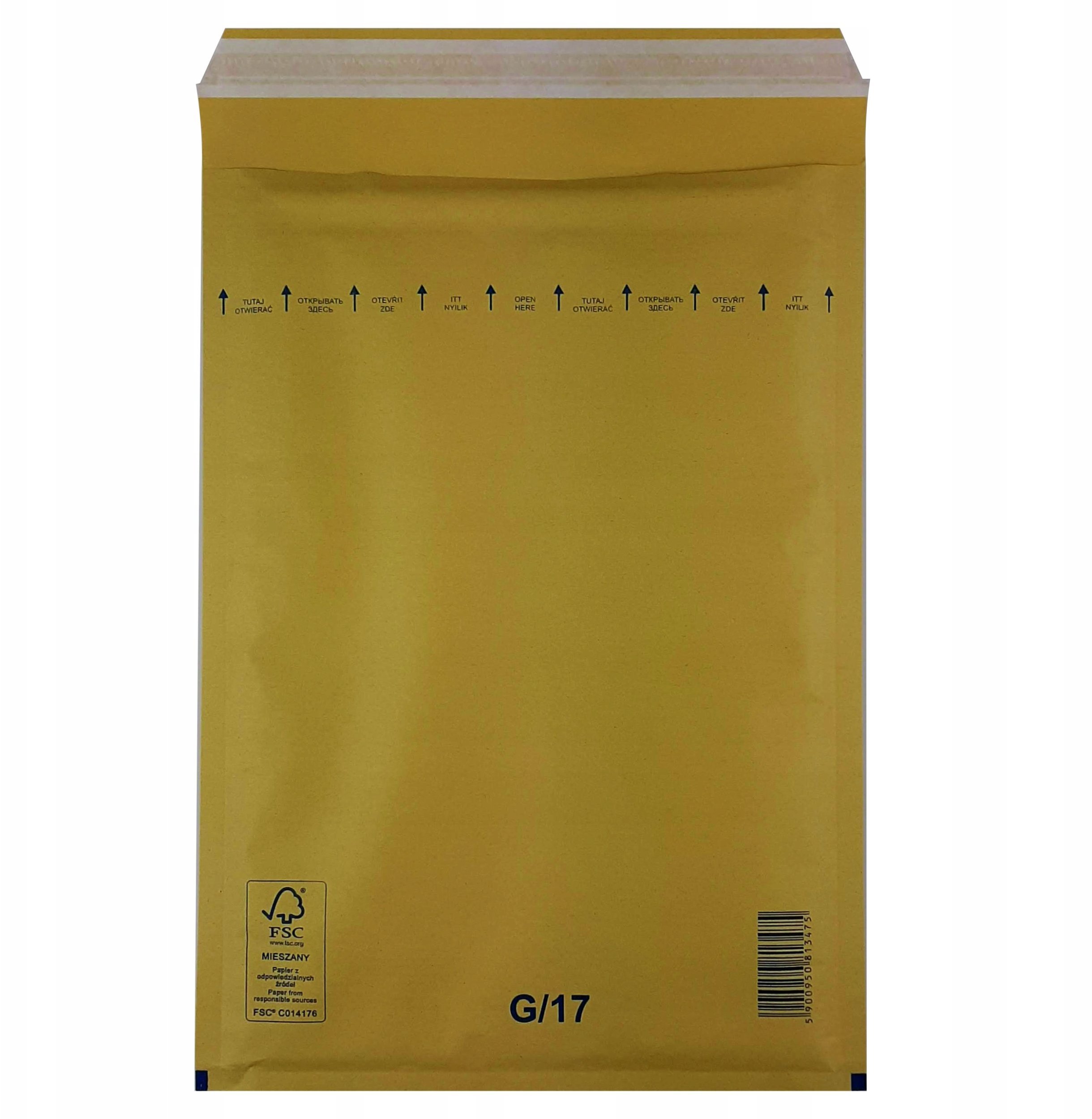 Emerson Koperta bąbelkowa G/17 brązowa