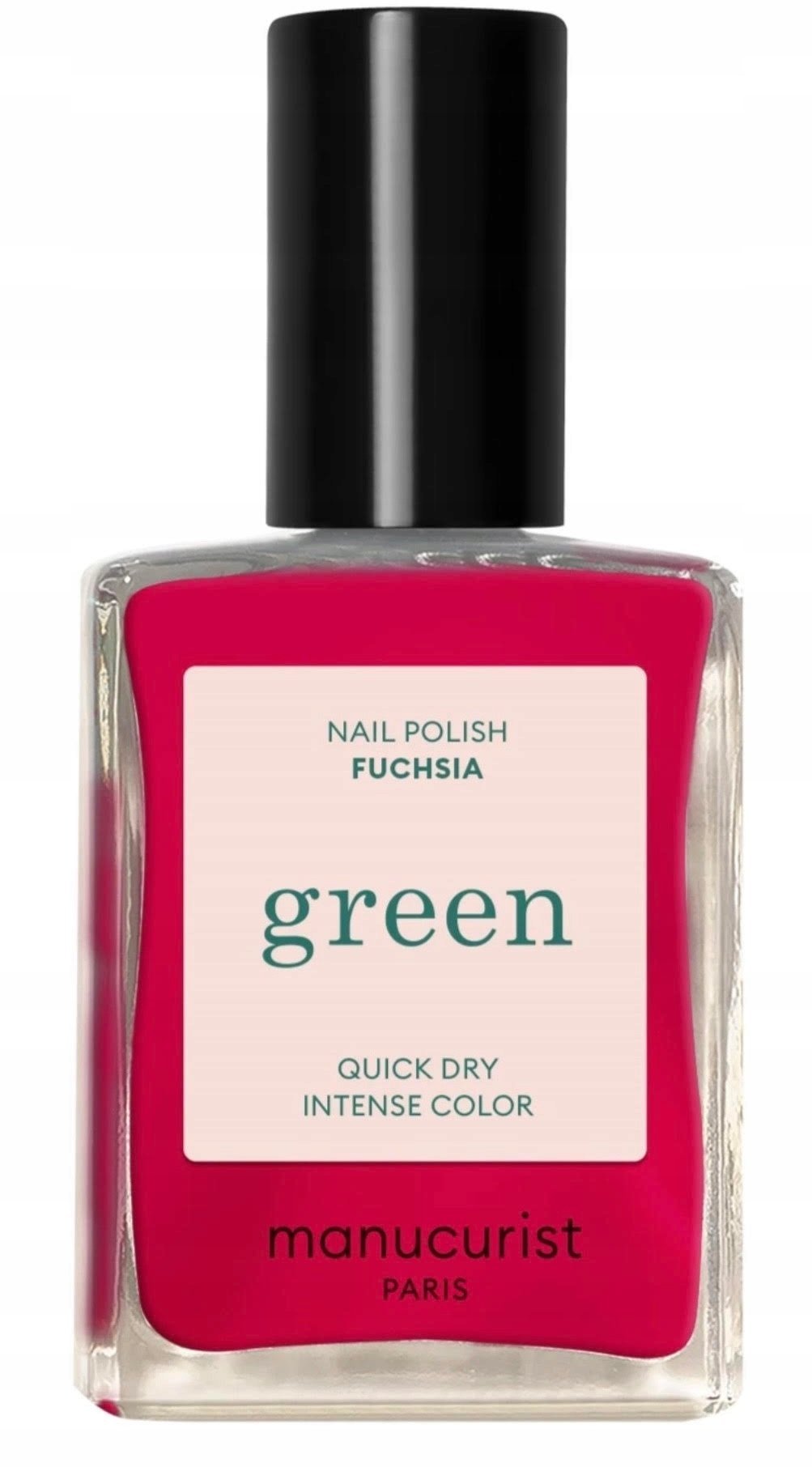 MANUCURIST_Green Nail Polish lakier do paznokci Fuchsia 15ml