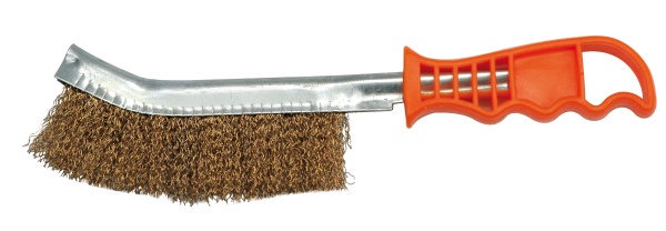 Vorel Szczotka druciana mosiężna z plastikową rączką (06965)