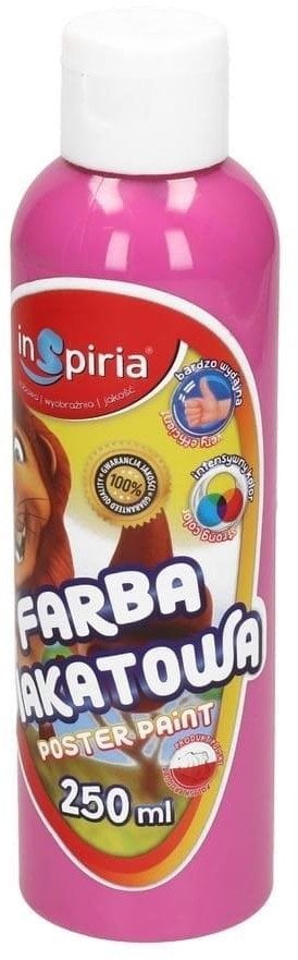 SCHEMAT Farba plakatowa różowa 250ml