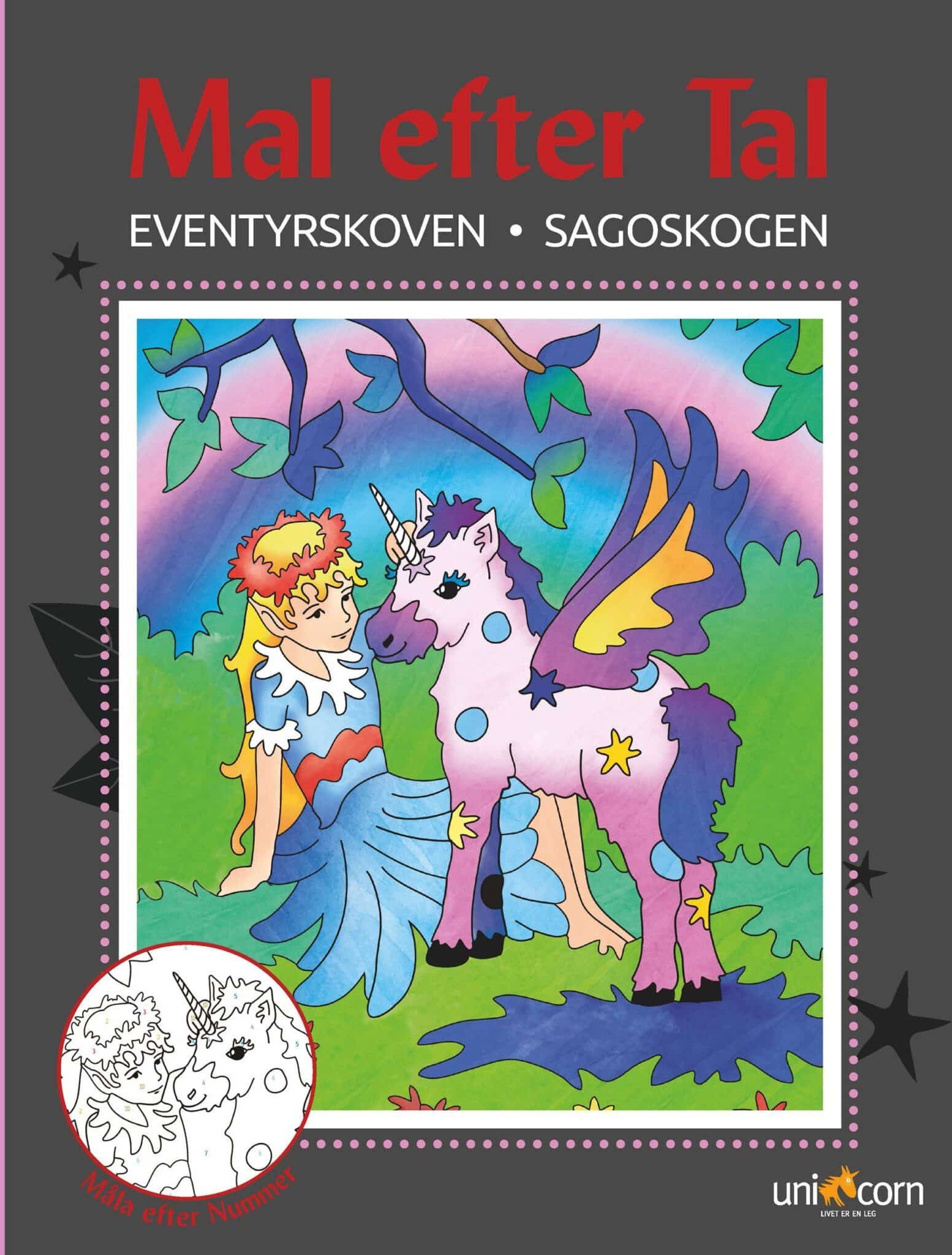 Taylor & Francis Ltd Malowanie według liczb Bajkowy las