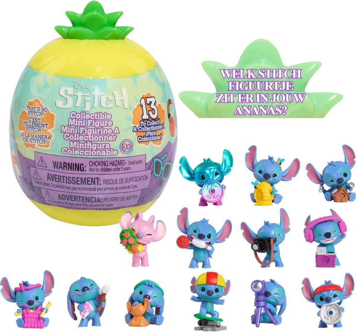 Figurka Orbico Stitch mini figurki w kapsule 63341