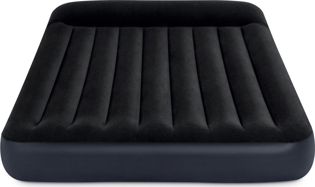 Intex Materac dmuchany z pompką łóżko welur (64150)