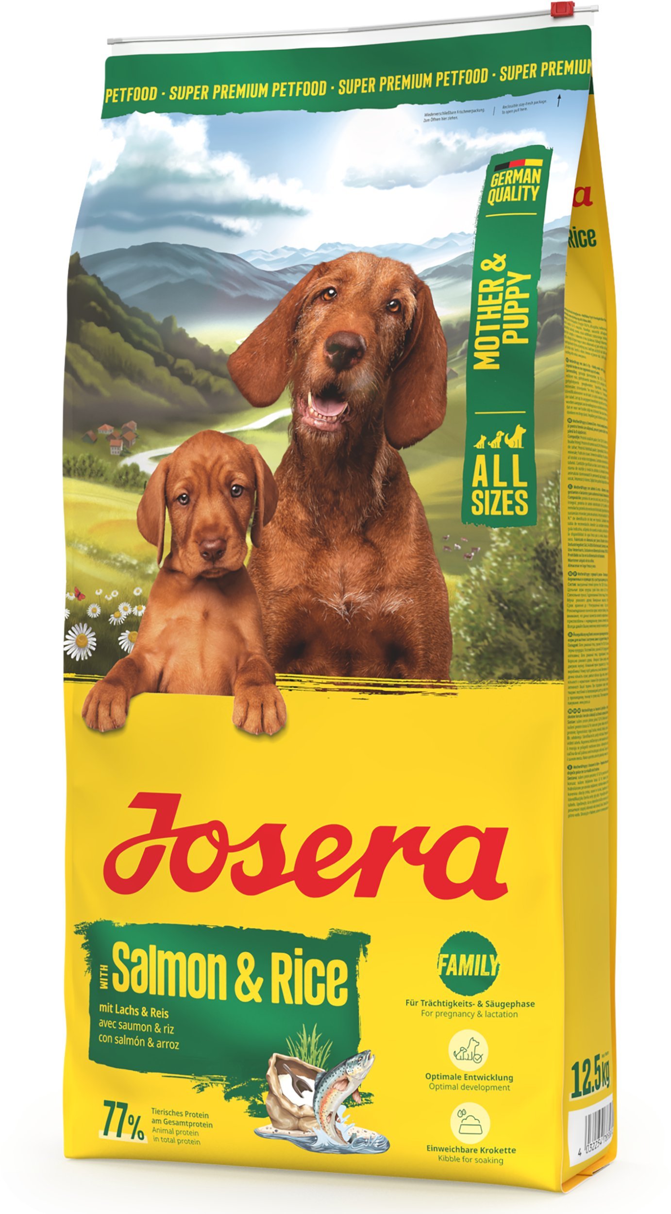 Mother&Puppy Salmon & Rice 12,5kg