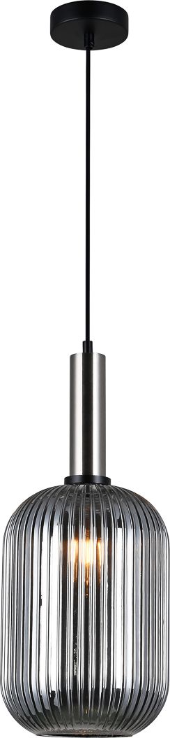 Lampa wisząca Italux Antiola nowoczesna czarny (PND-5588-1L-SC+SG)