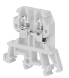 Pokój Złączka szynowa gwintowana ZUG-G4 szara A11-0108