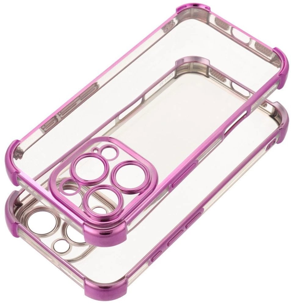 Futerał ANTISHOCK ELECTRO do IPHONE 17 Pro Max purpurowy