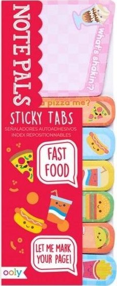 Ooly Karteczki Samoprzylepne Fast Food