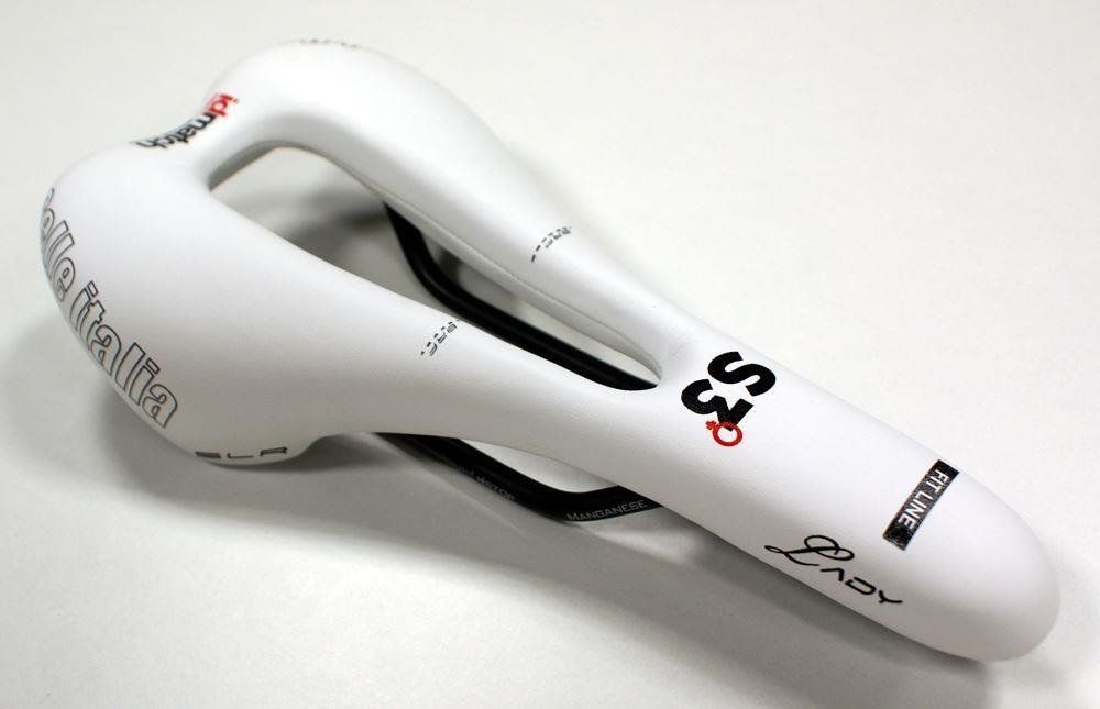 Selle Italia Siodło SELLE ITALIA SLR LADY FLOW S (id match - S3) manganese tube 7, białe, testowe zestaw SIT-0000000000134 (NEW)