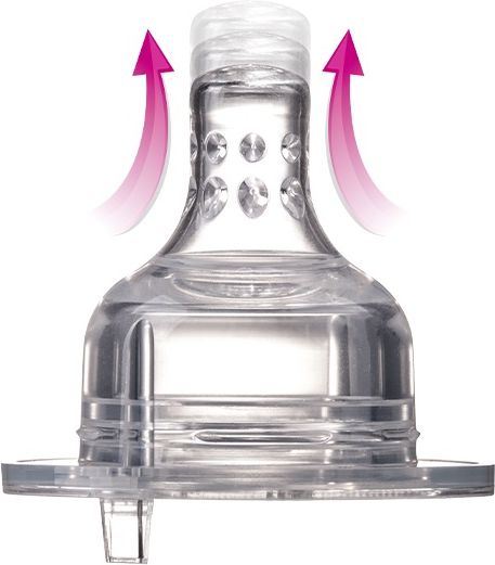 Canpol Smoczek dynamiczny Lovi - średni 6m+ 2 sztuki