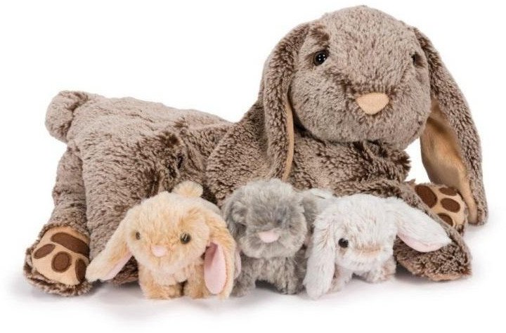 Królik mama z 3 młodymi królikami Cozy Noxxiez FP503