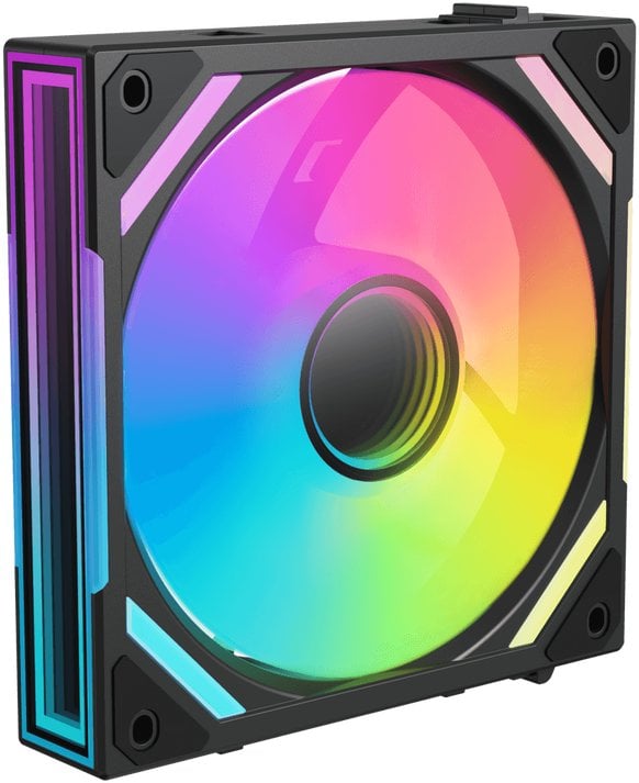 Wentylator Alpenföhn Wing Boost 4 wentylator PWM, Reverse, RGB - 120mm, czarny