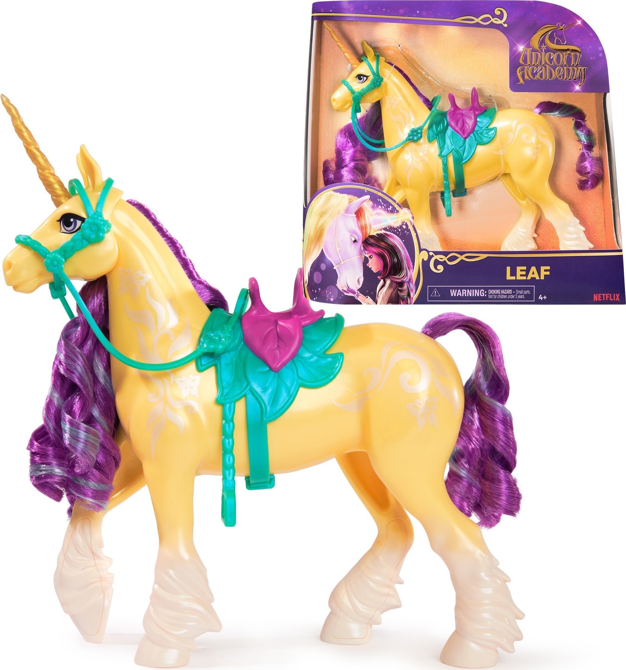 Usorteret Unicorn Academy Fashion Doll Unicorn 28 cm - Leaf