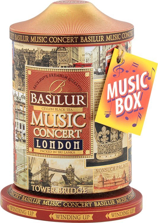 Basilur Herbata czarna liść Basilur Music Concert London