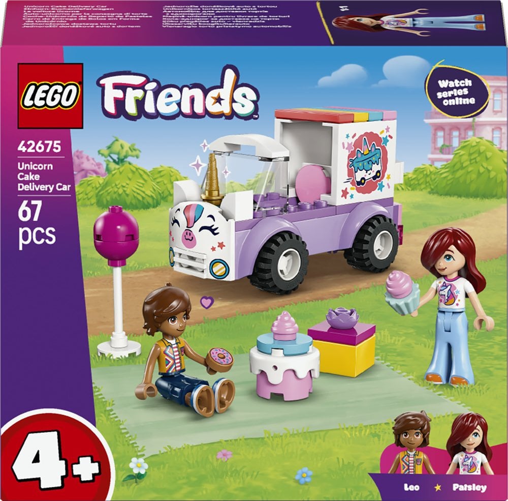 LEGO Friends Jednorożcowa dostawa tortu (42675)
