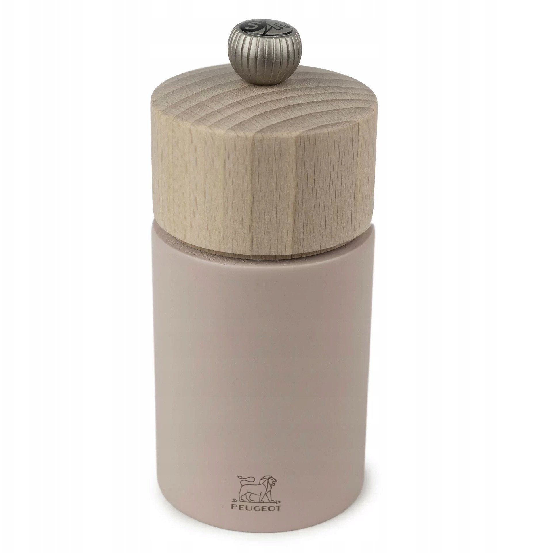 Młynek do soli, 12 cm, pudrowy róż, Boreal