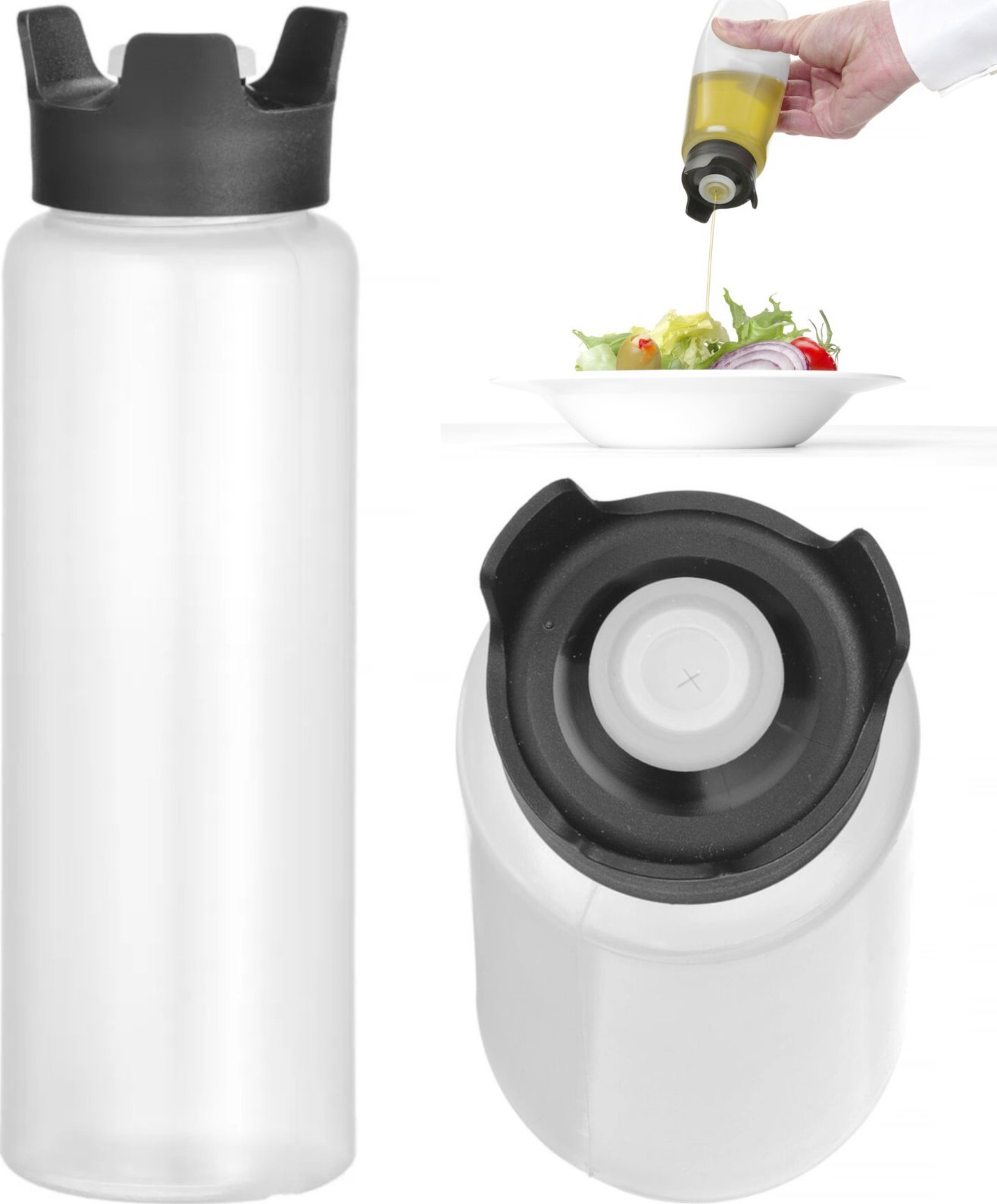 Hendi Dyspenser dozownik do sosów niekapiący 0.23 l - Hendi 558096 Dyspenser dozownik do sosów niekapiący 0.23 l - Hendi 558096