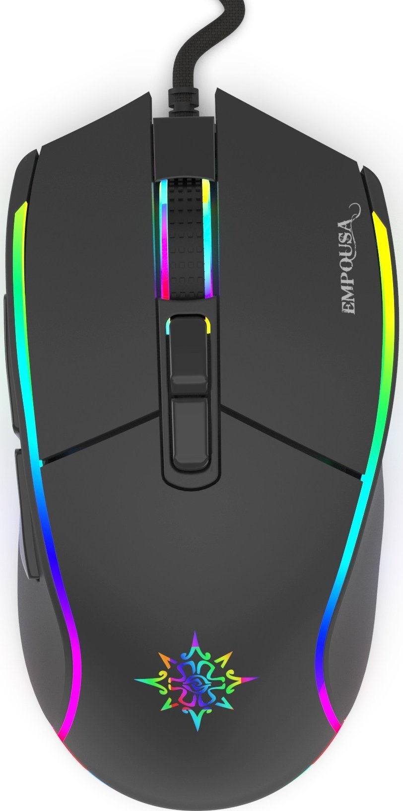 Mysz Inca INCA Gaming Maus IMG-GT16 6400 DPI, RGB, 7 Tasten, USB, SW retail